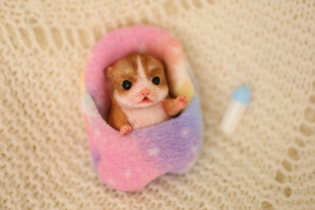 Ginger | Silicone Baby Hamster